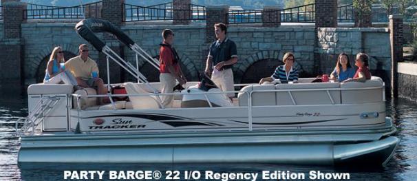 2004 Sun Tracker Party Barge 22 Regency Edition